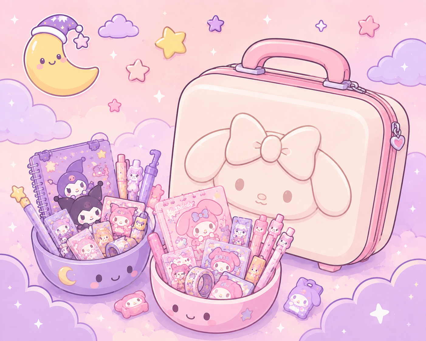 ✨ Character Travel Hard Case Scoop Bundle ✨